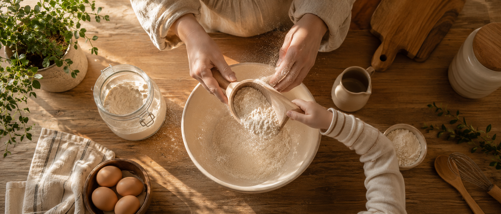 A day of hands-on learning at home