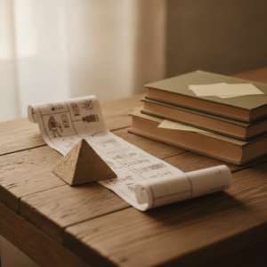 A hand-made ancient Egypt project
