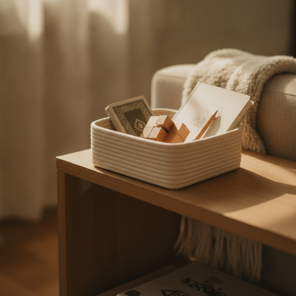 A basket of screen-free boredom fixes
