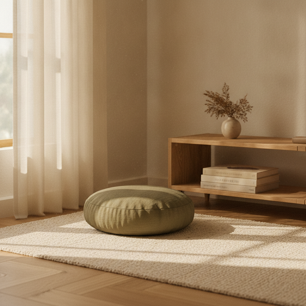 A calm home corner for gentle discipline moments