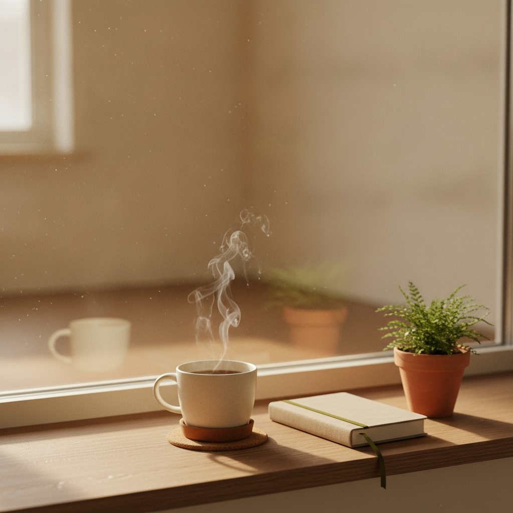 A quiet cup of tea, a moment of rest